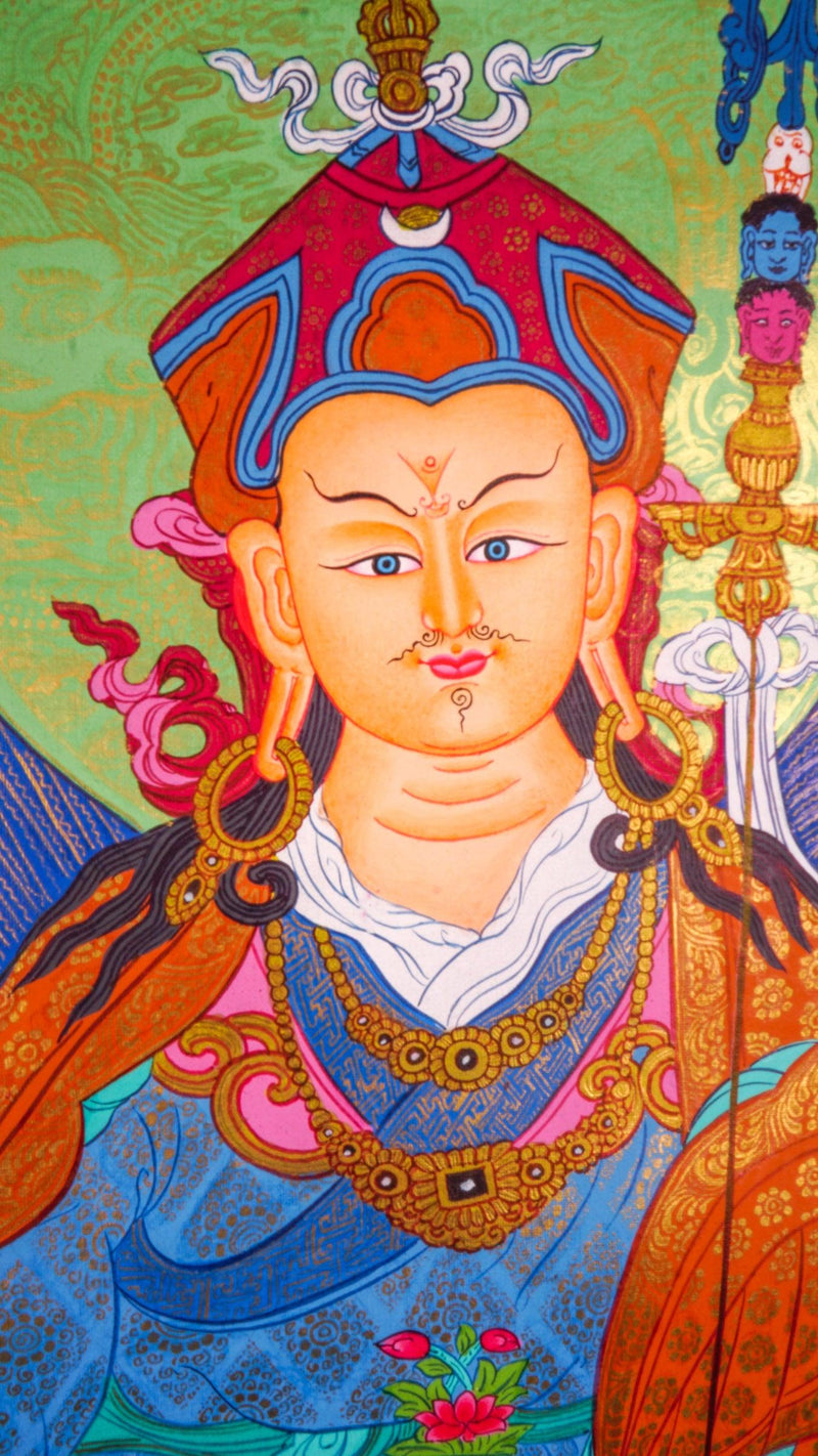 Guru Rinpoche Thangka Art