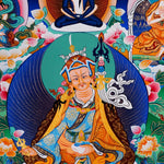 Guru Thangka Art - Best handpainted thangka painting - HimalayasShop