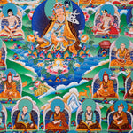 Guru Thangka Art - Best handpainted thangka painting - HimalayasShop