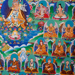 Guru Thangka Art - Best handpainted thangka painting - HimalayasShop
