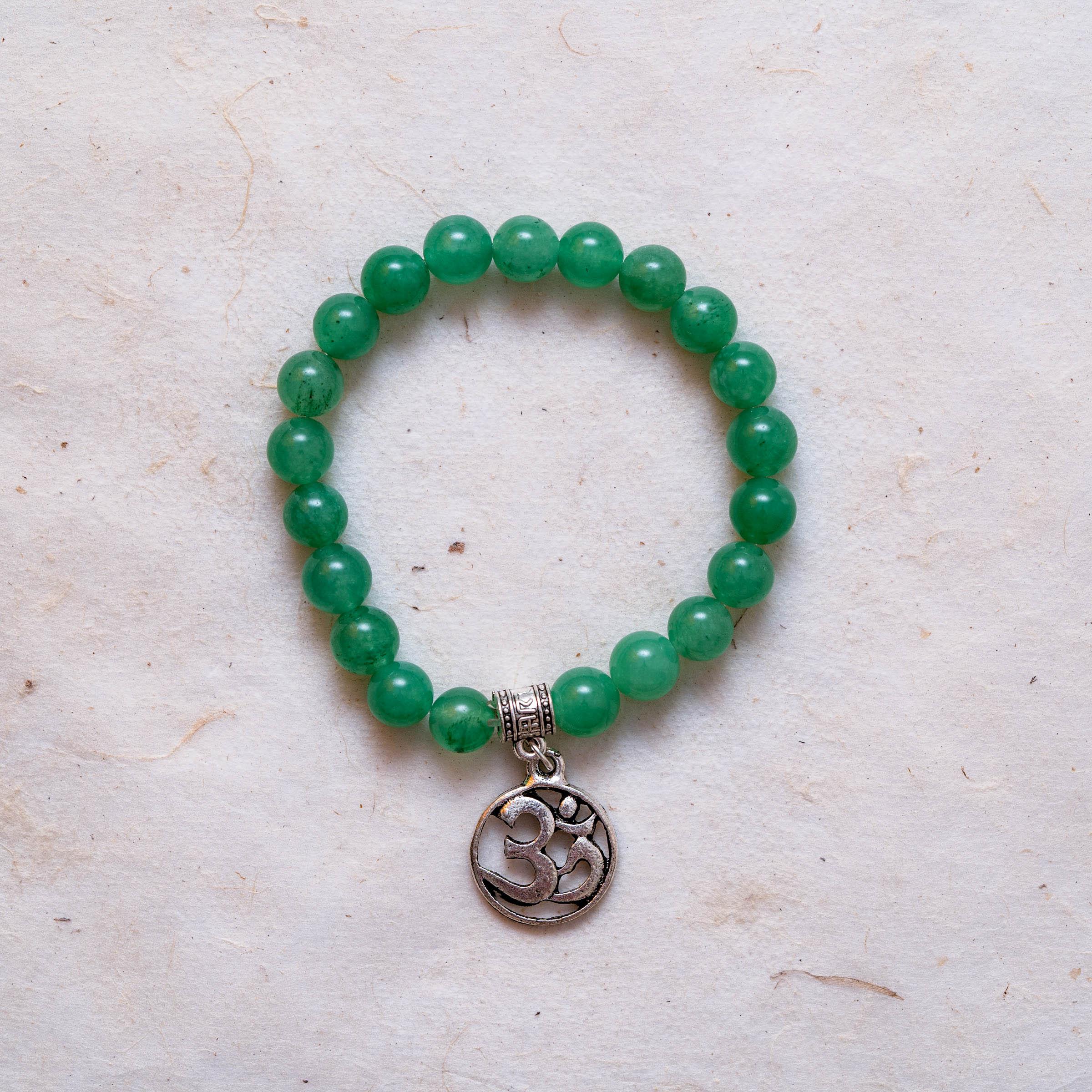 Green Jade Crystal Bracelet - Himalayas Shop