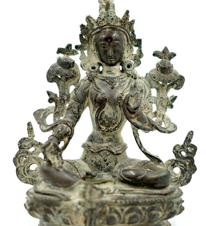 Green Tara Statue - Himalayas Shop