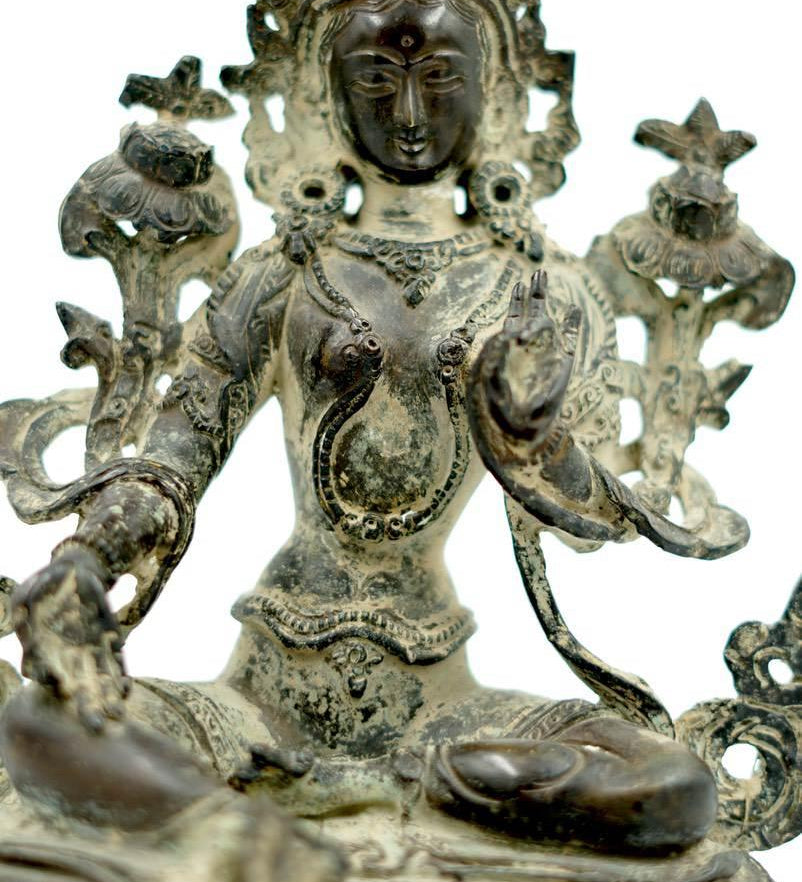 Green Tara Statue - Himalayas Shop