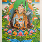 Guru Rinpoche Thangka Wall Hanging