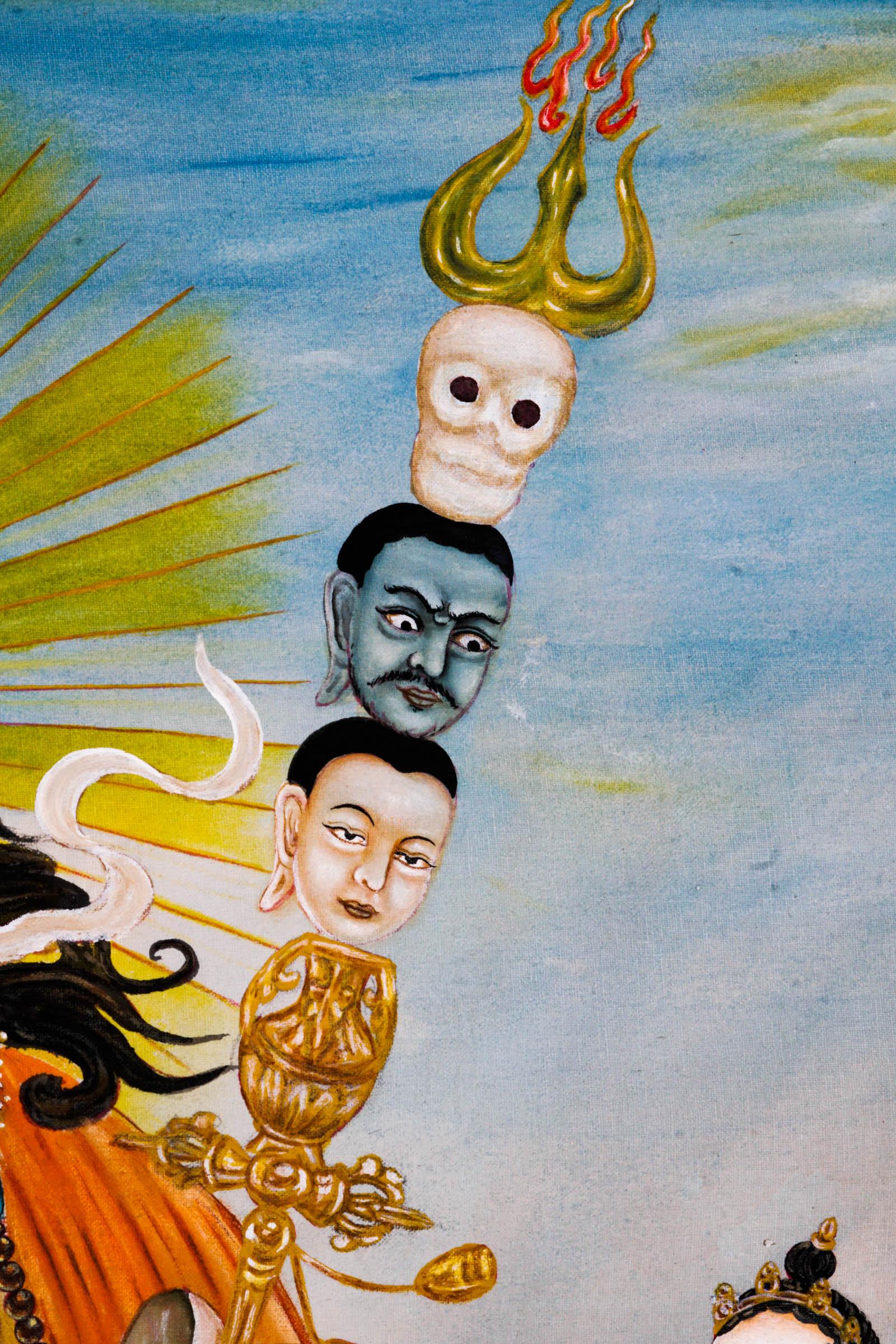Guru Padmasambhava Thangka Art - Himalayas Shop