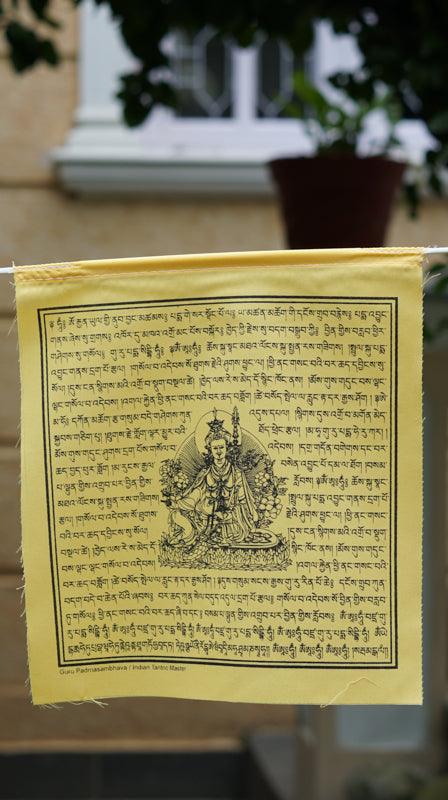 Yellow Guru Rinpoche Prayer Flag