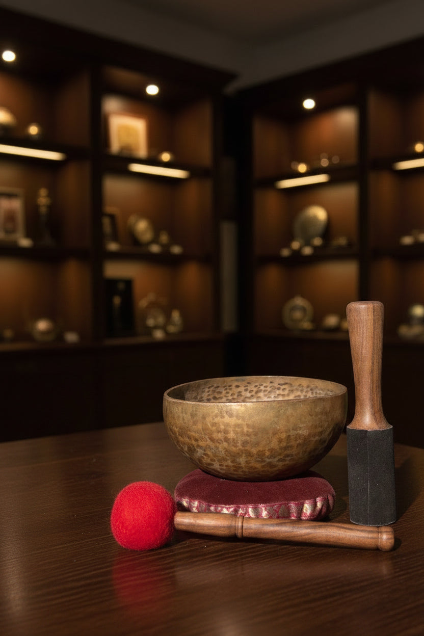 Earthy Aura Singing Bowl - Premium Quality Bowl 