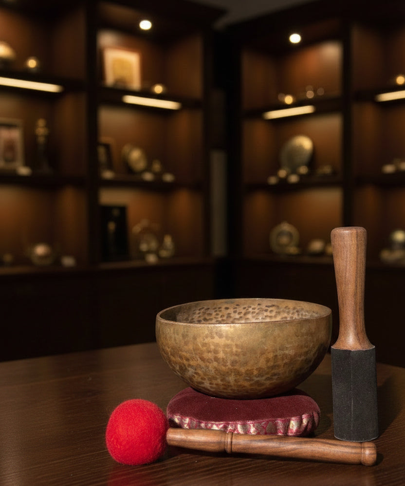 Earthy Aura Singing Bowl - Premium Quality Bowl 