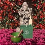 heart chakra singing bowl set for healing
