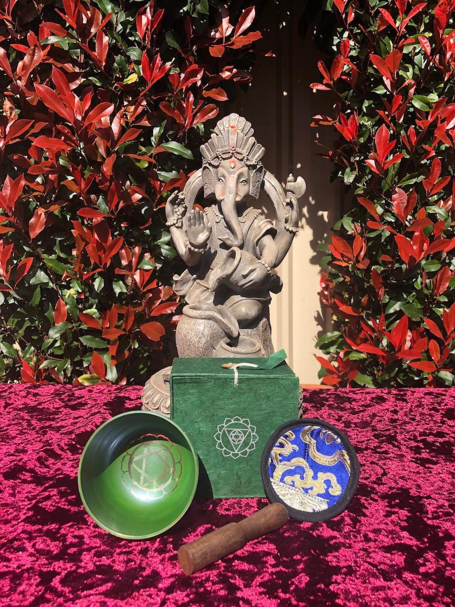 7 chakra singing bowl set for Heart chakra healing