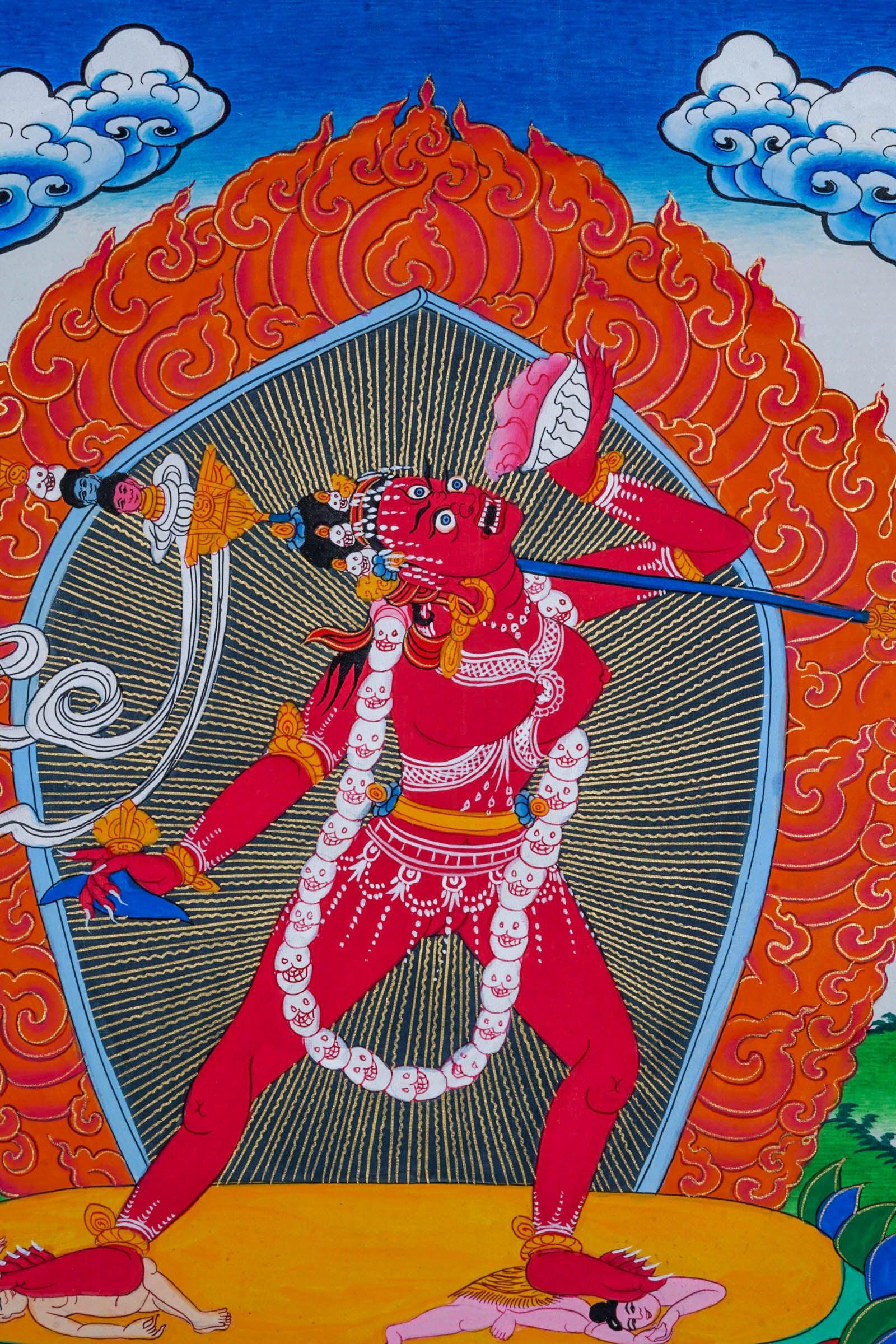 Vajrayogini Thangka Painting - Himalayas Shop