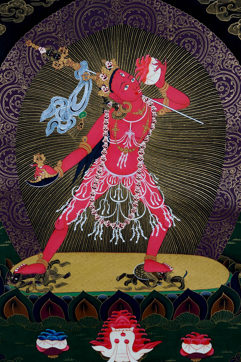 Vajrayogini Thangka Painting - Himalayas Shop