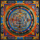 Kalachakra Mandala Thangka - Handmade thangka painting - HimalayasSHOP 