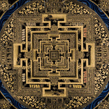 Kalachakra thangka painting - Himalayas Shop