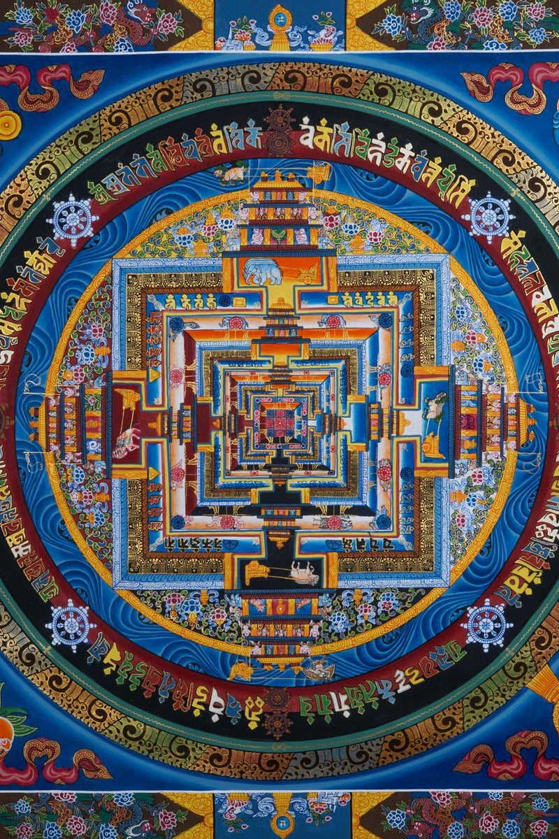 Kalachakra Mandala Thangka - Himalayas Shop