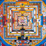 Kalchakra Mandala Tibetan Art | Thangka Painting by Artisan from Himalayas - Himalayas Shop