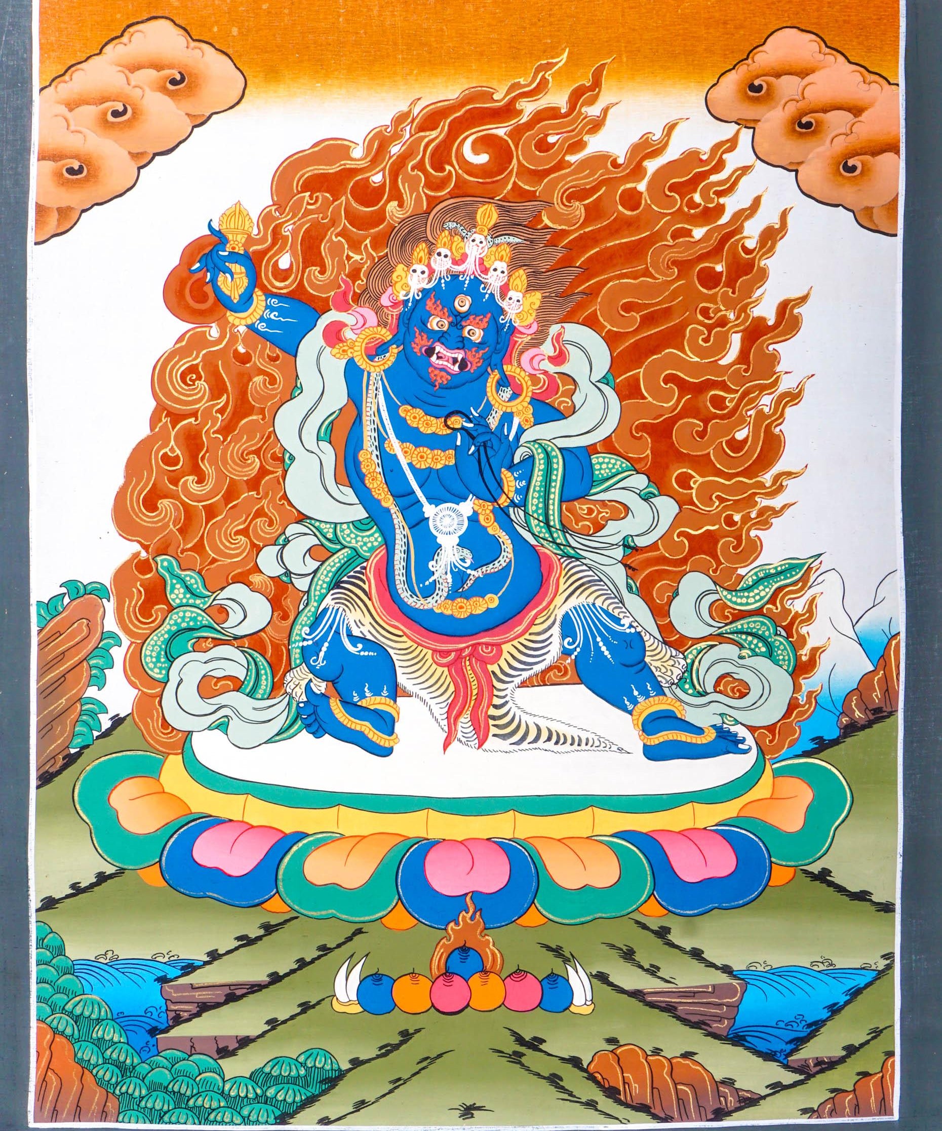 Vajrapani thangka