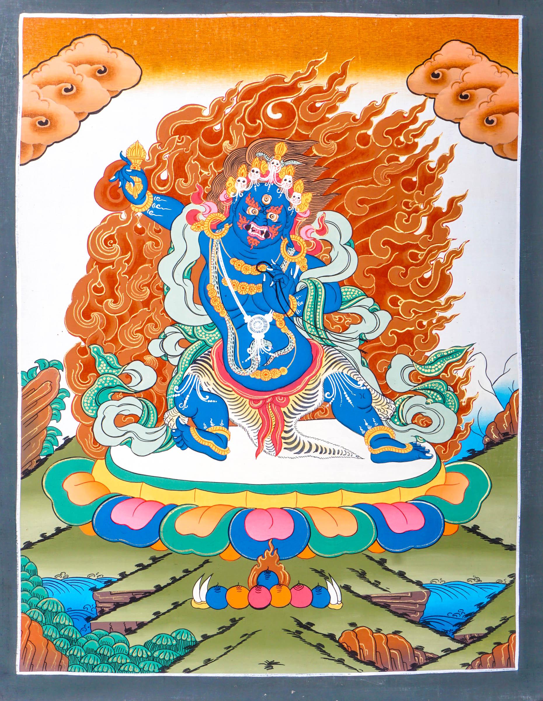 Vajrapani thangka