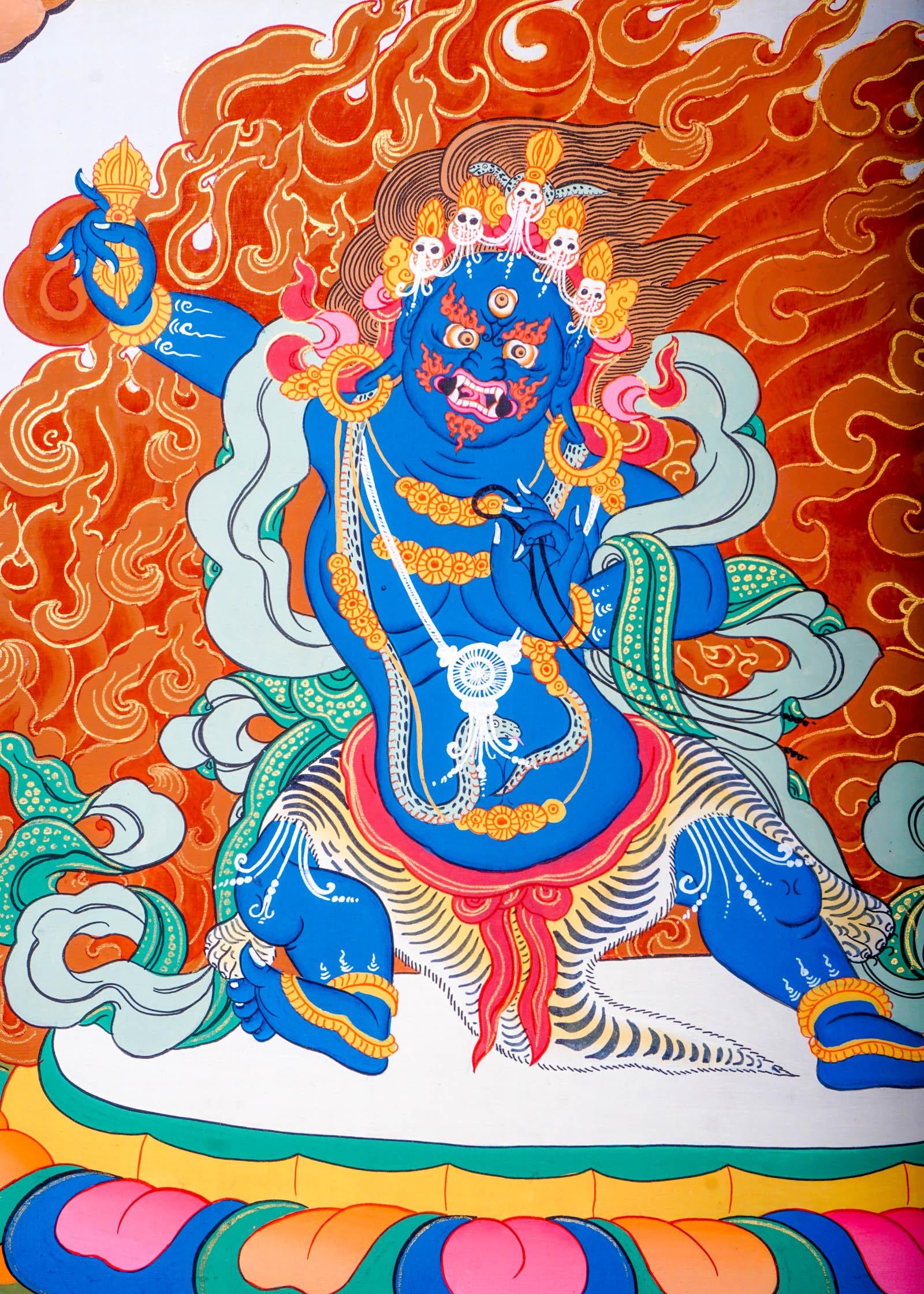 Vajrapani thangka