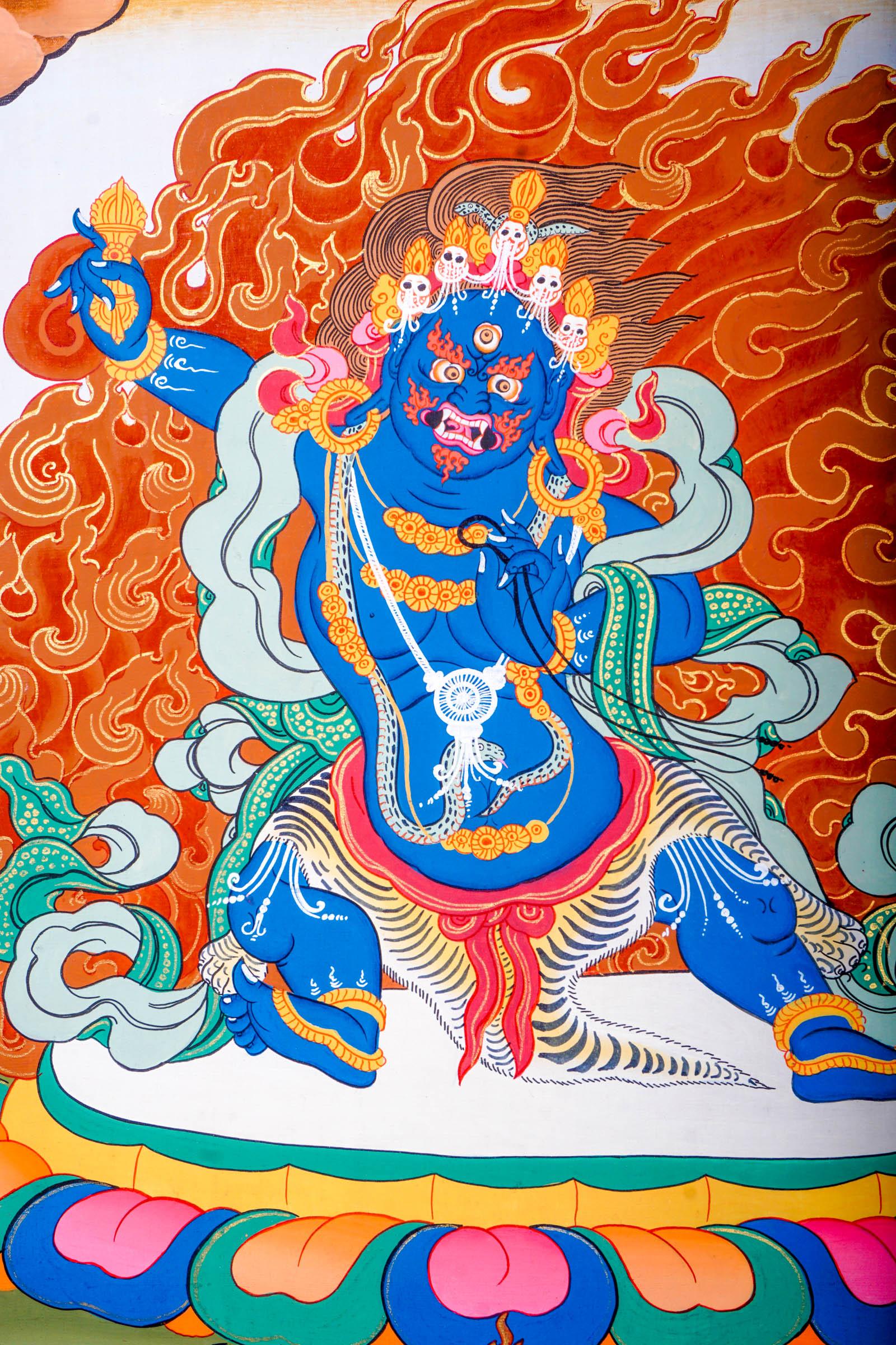 Vajrapani thangka