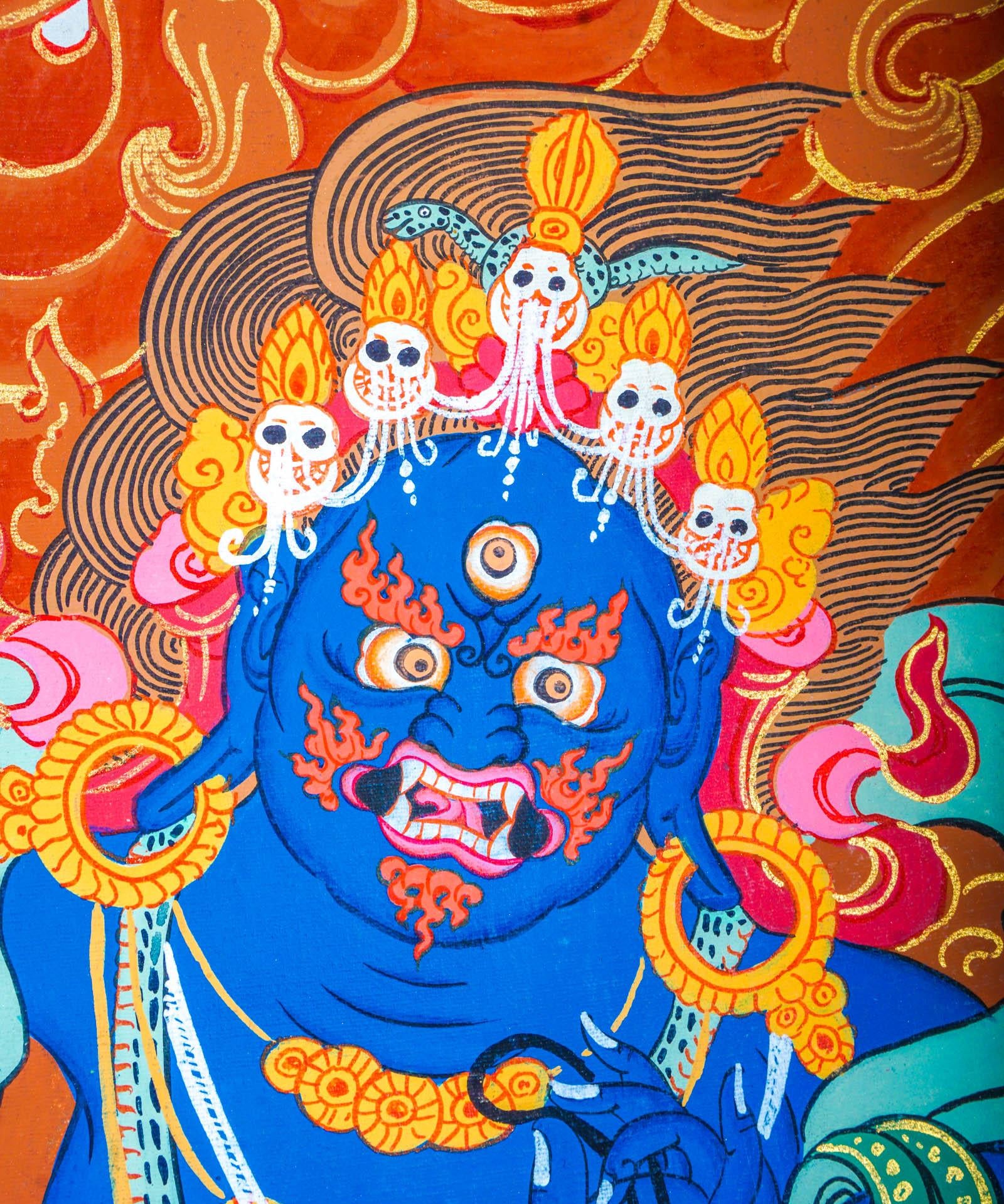 Vajrapani thangka