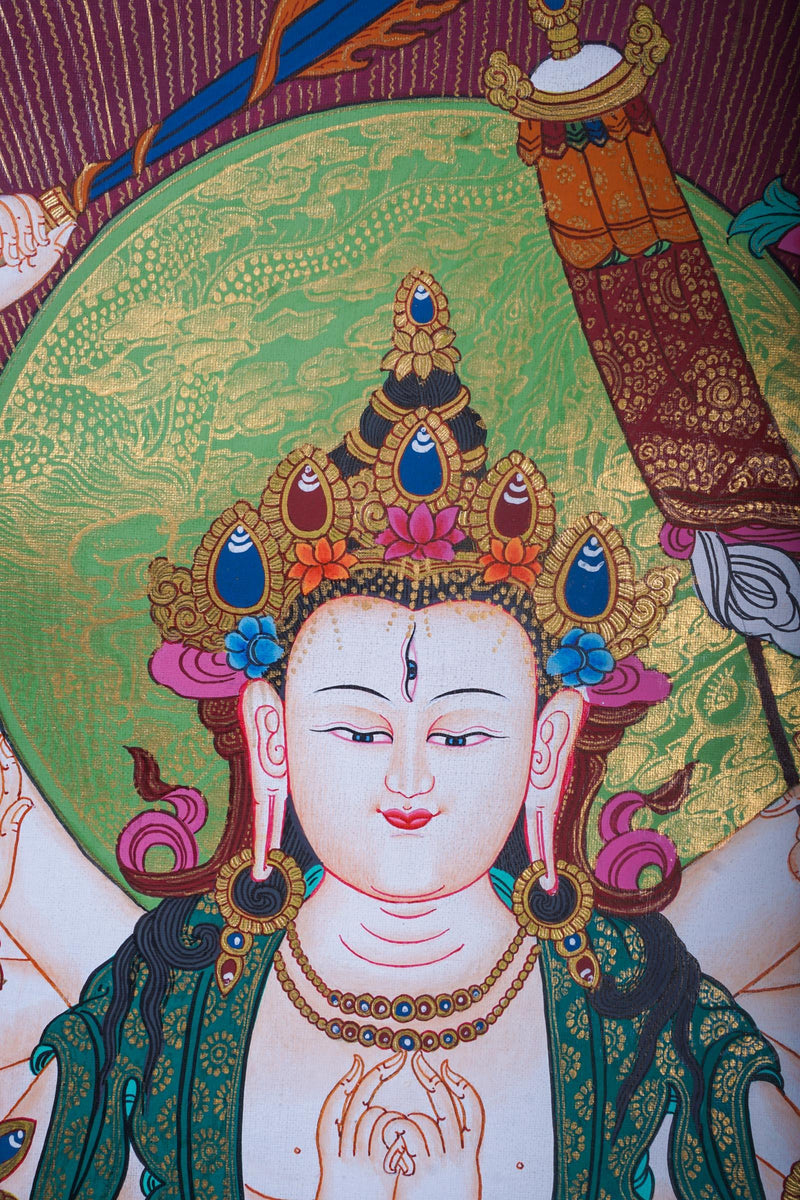 Cundi Thangka painting