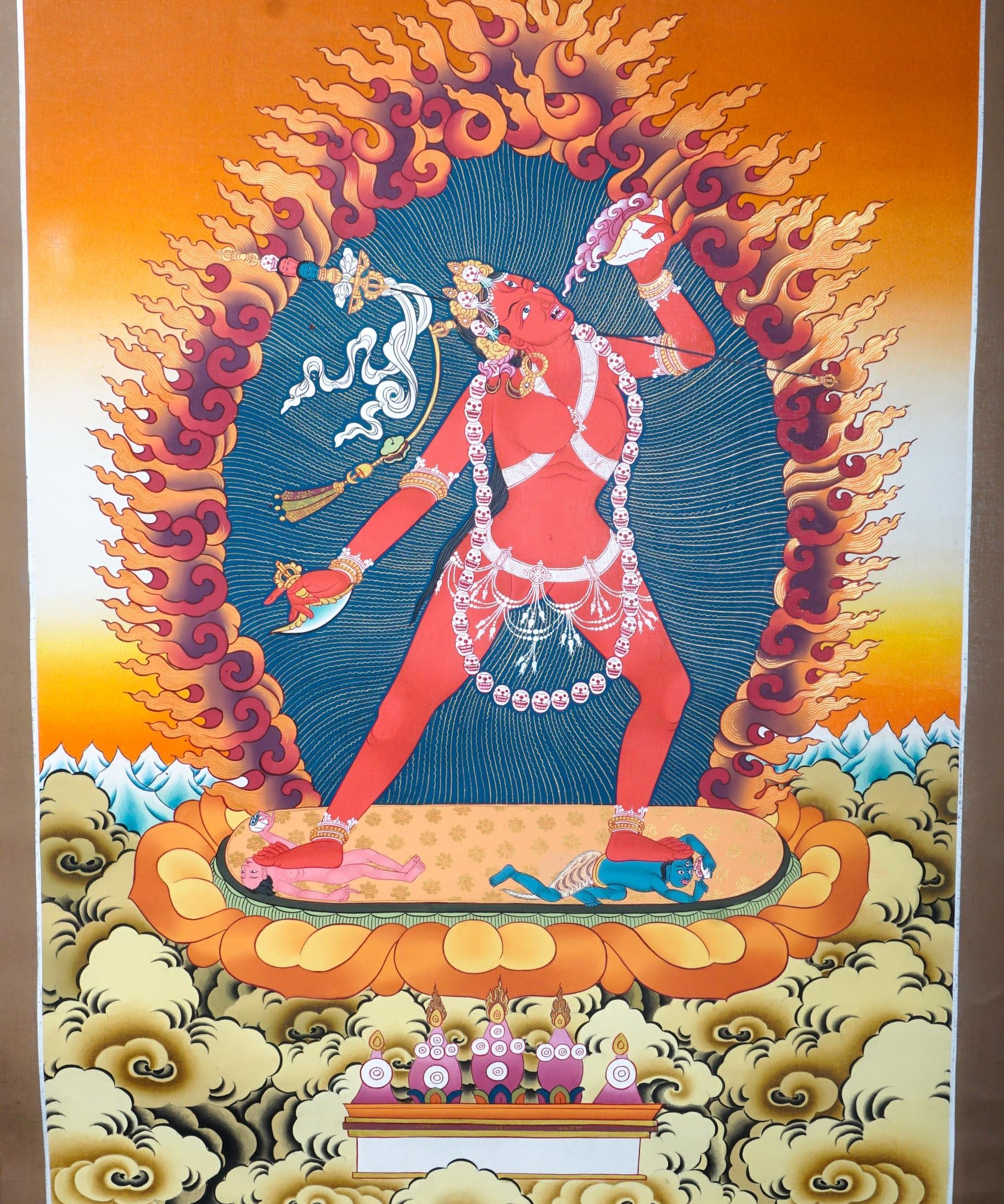 Vajrayogini Thangka painting - Himalayas Shop
