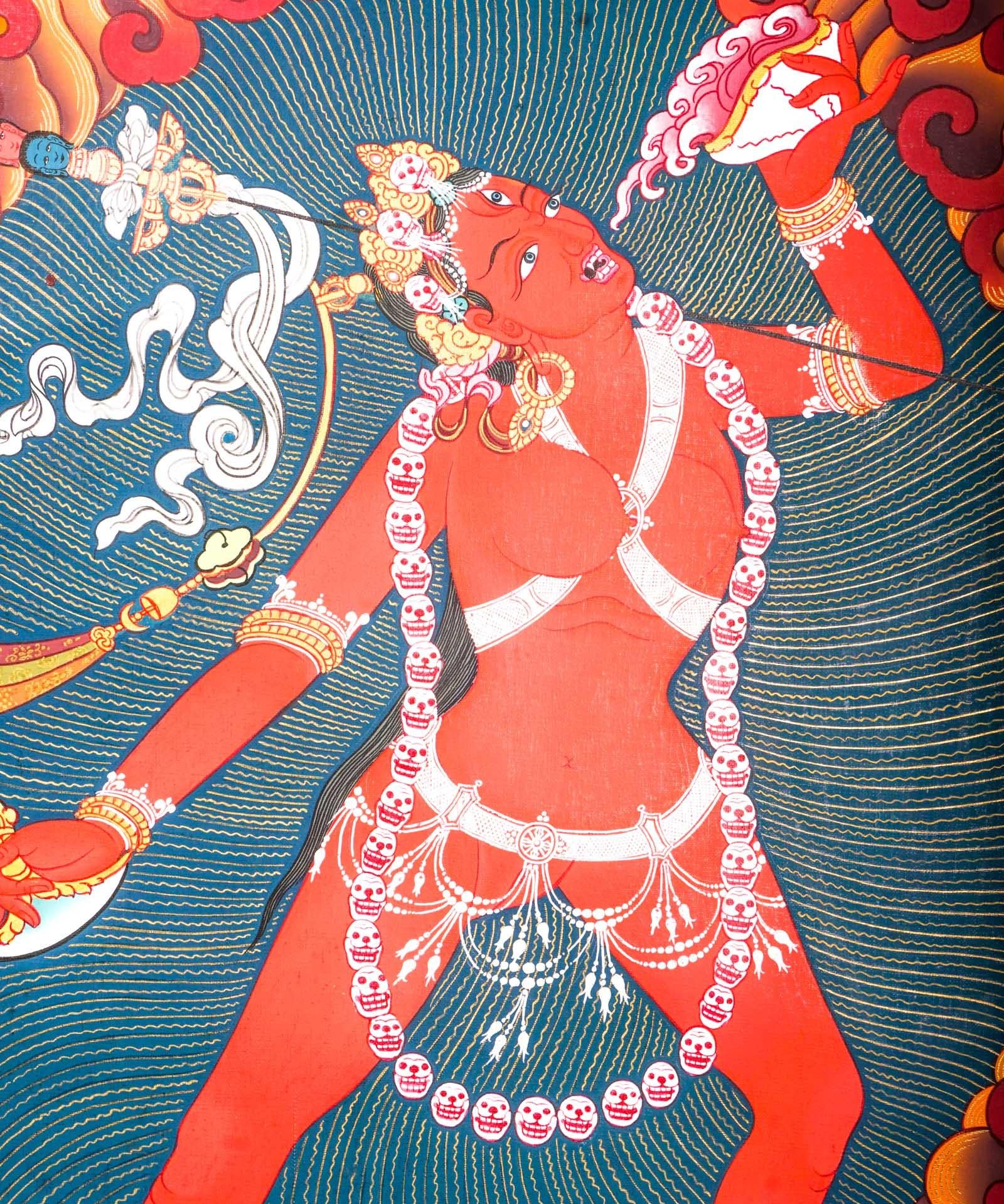 Vajrayogini Thangka painting - Himalayas Shop