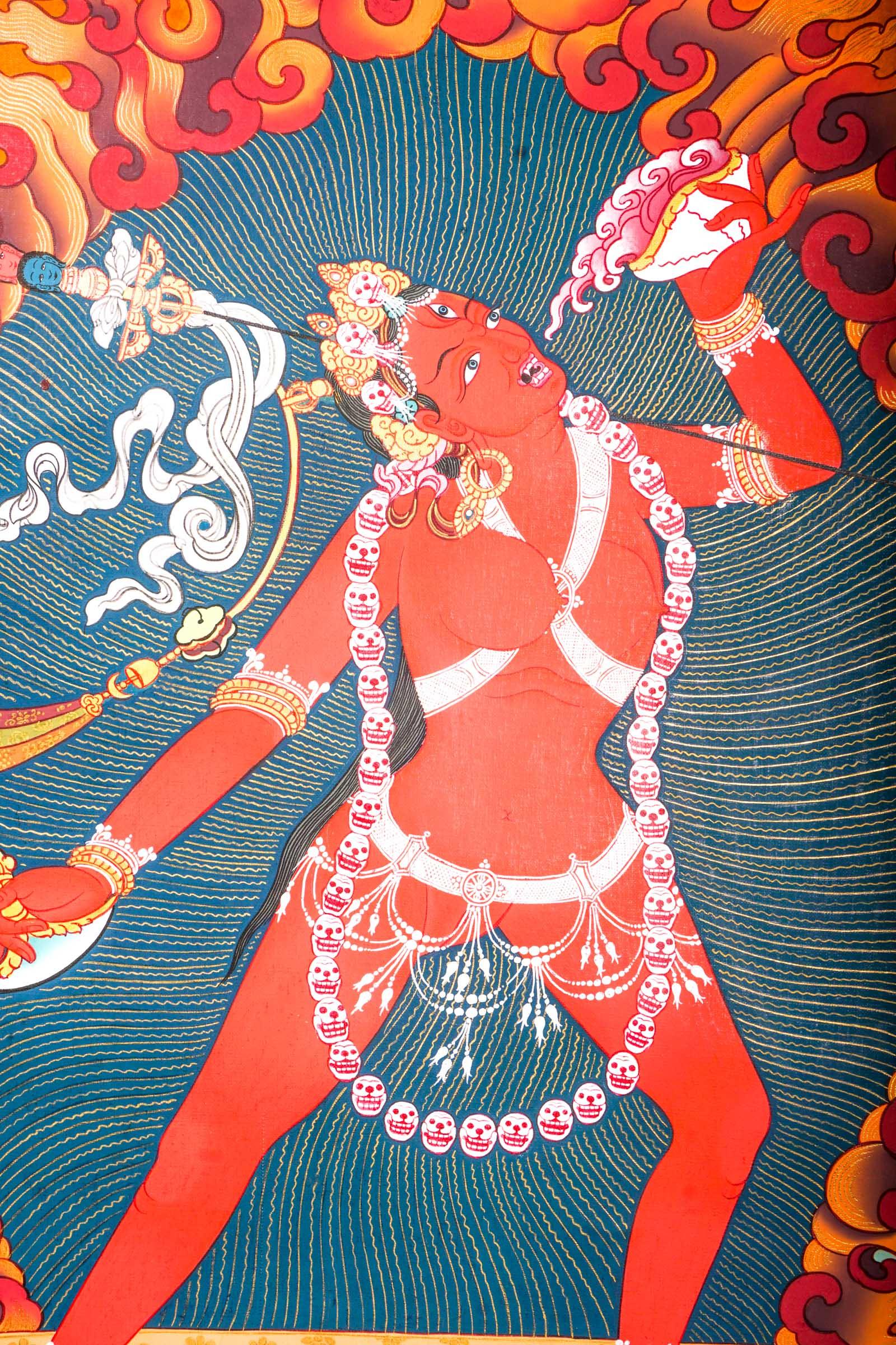 Vajrayogini Thangka painting - Himalayas Shop