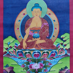 Buddha Thanka Painting on cotton canvas. A master Piece Tibetan Thangka art. Best Quality. Best Price