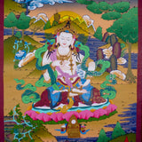 Vajrasattva Scroll thangka painting