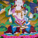 Vajrasattva Scroll thangka painting