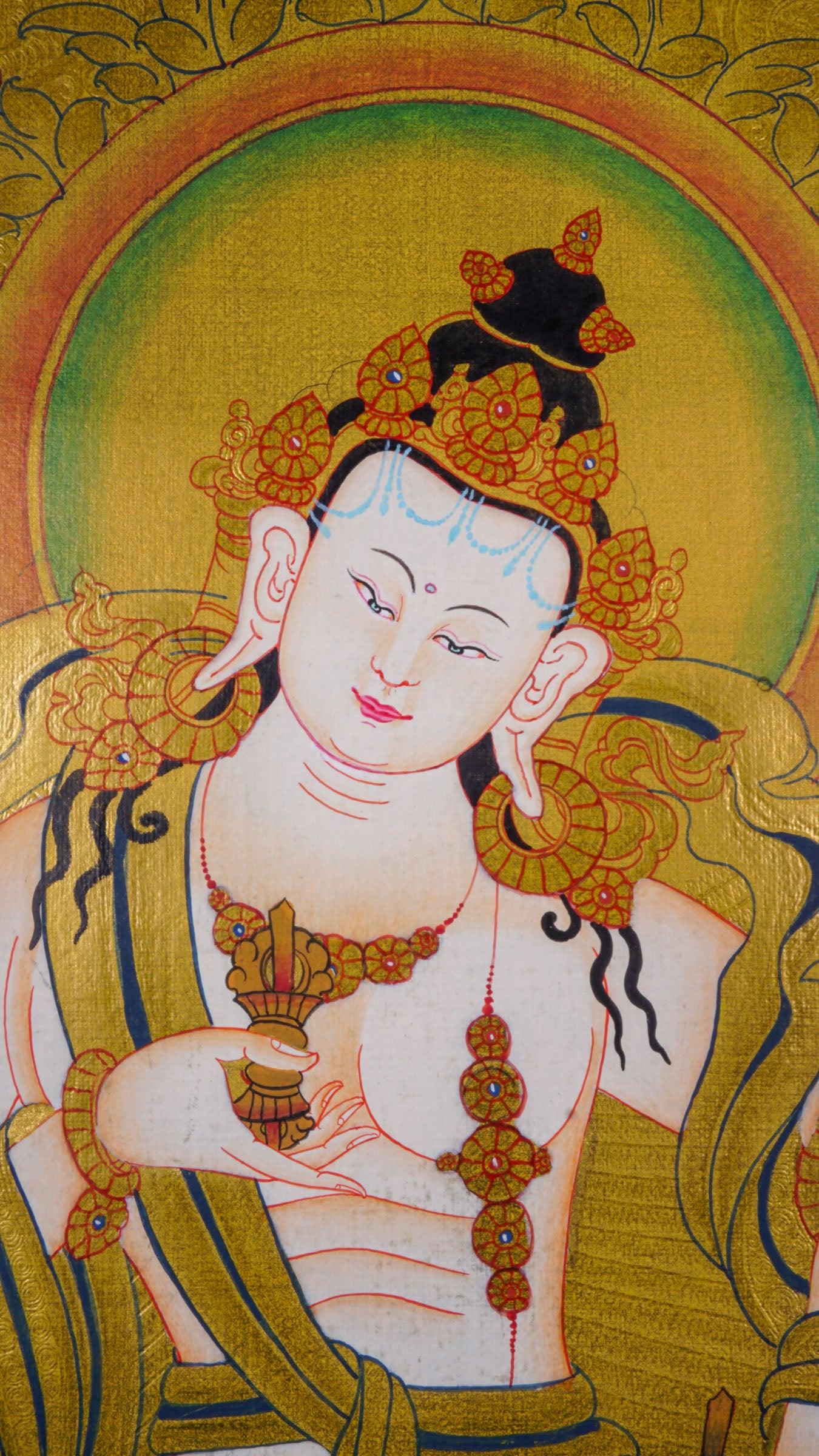 Vajrasattwo thangka art on canvas painting