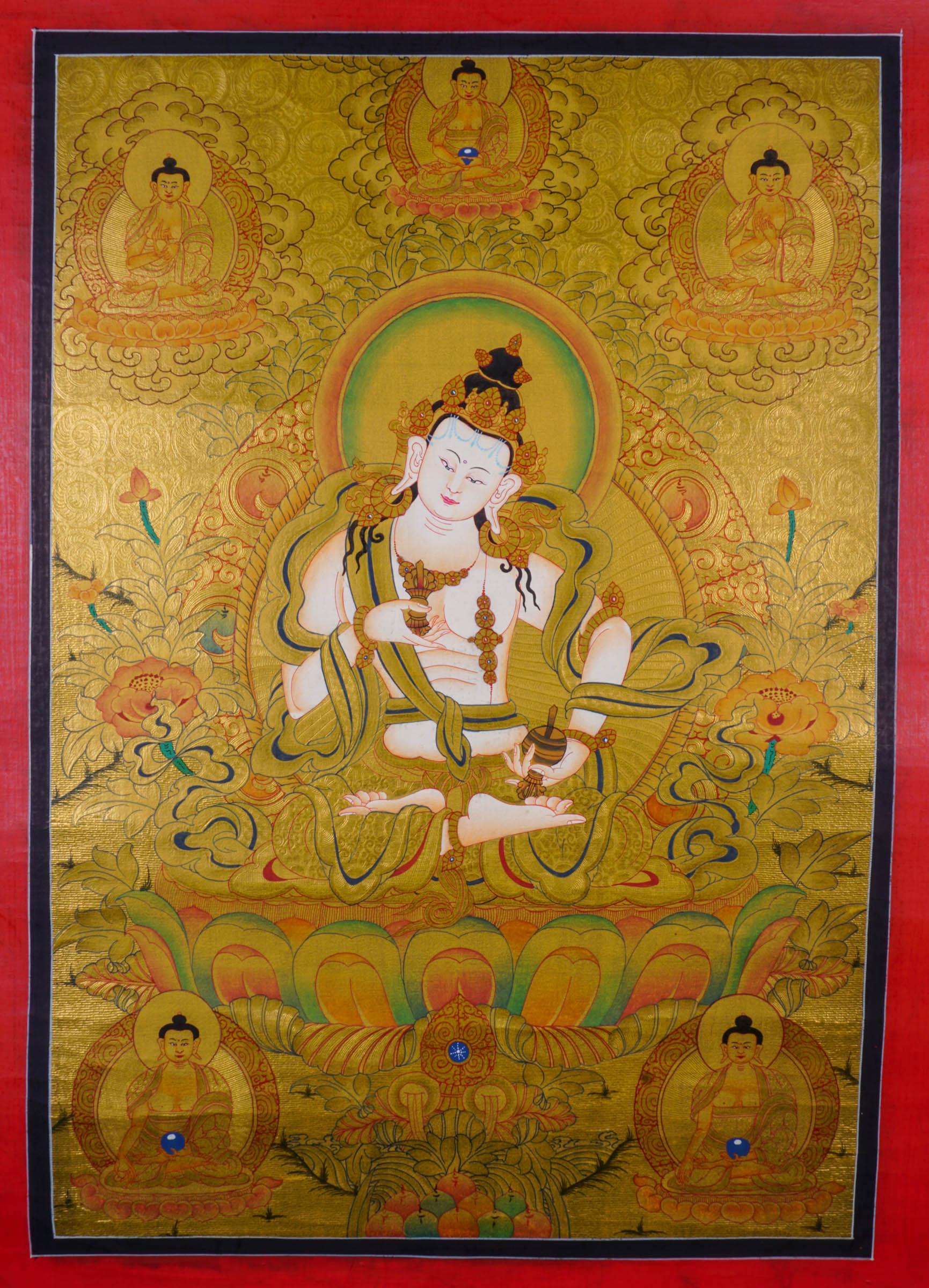 Vajrasattwo thangka art on canvas painting 