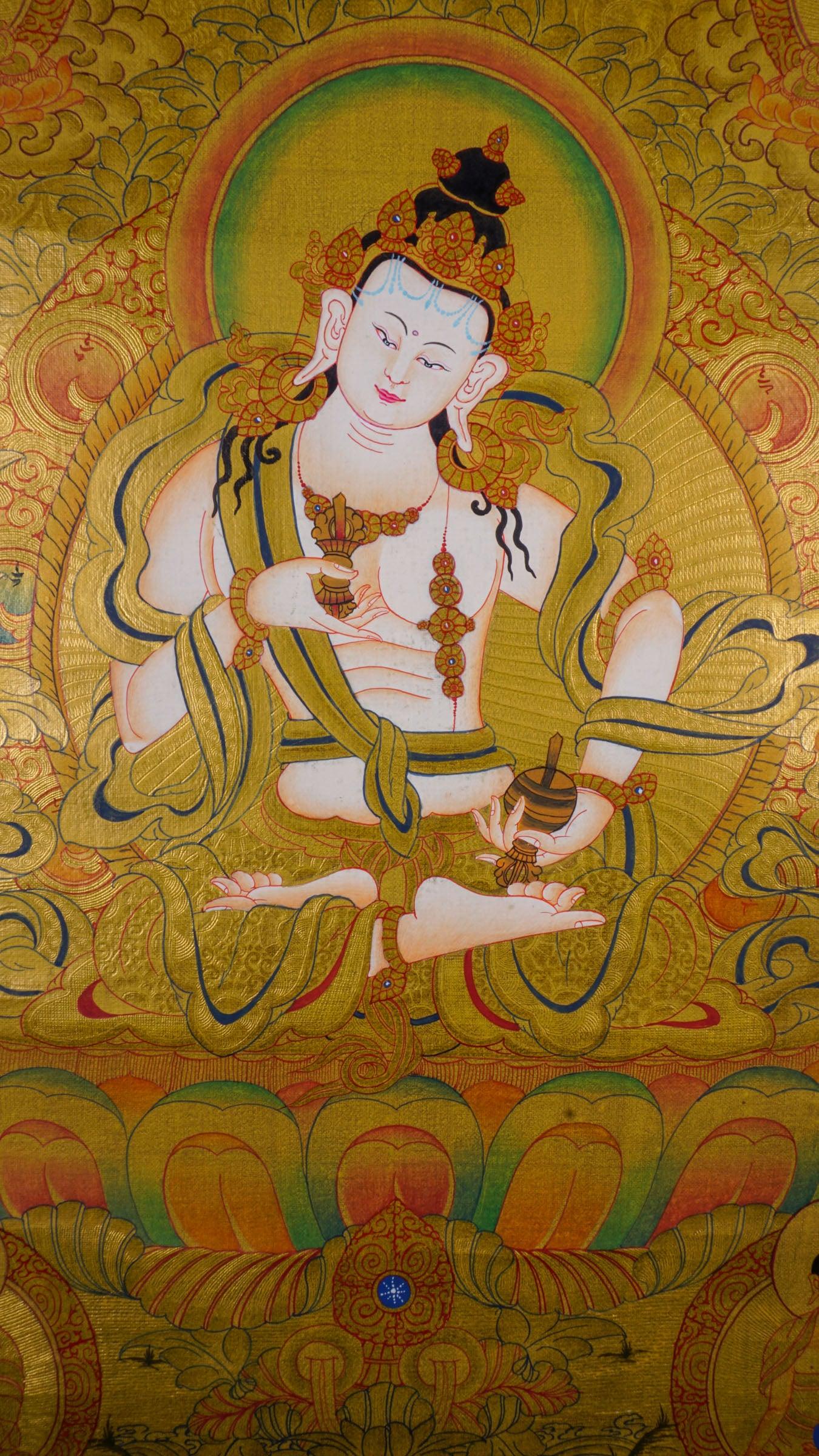 Vajrasattwo thangka art on canvas painting
