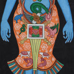 7 Chakra Art Thangka painting - Handpainted Tibetan Thangka Art - Himalayas Shop