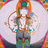 Guanyin - Avalokiteshvara Thanka Painting - Himalayas Shop