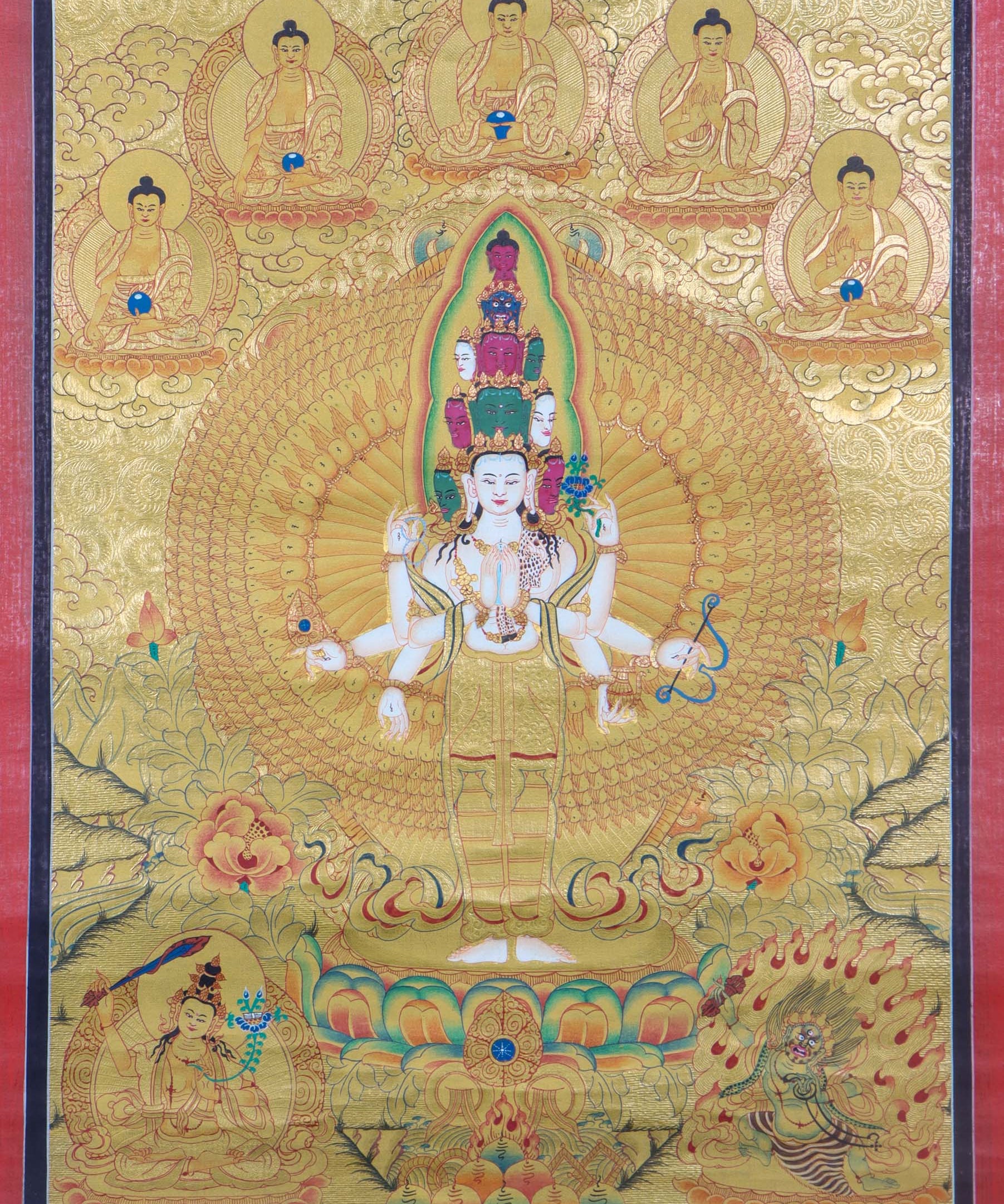 Avalokiteshvara Thangka Painting