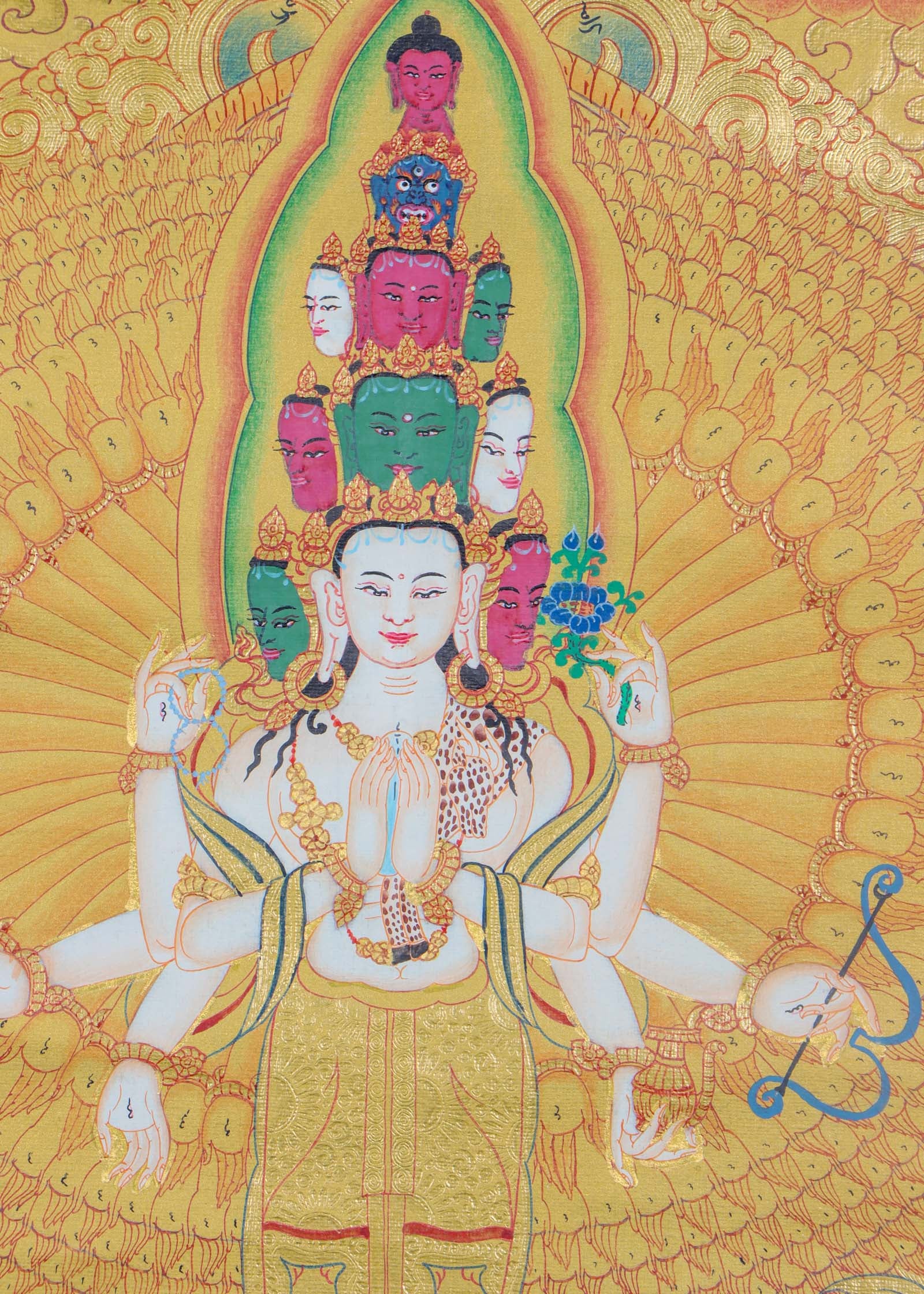 Avalokiteshvara Thangka Painting