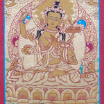 Thangka of Manjushri - Himalayas Shop