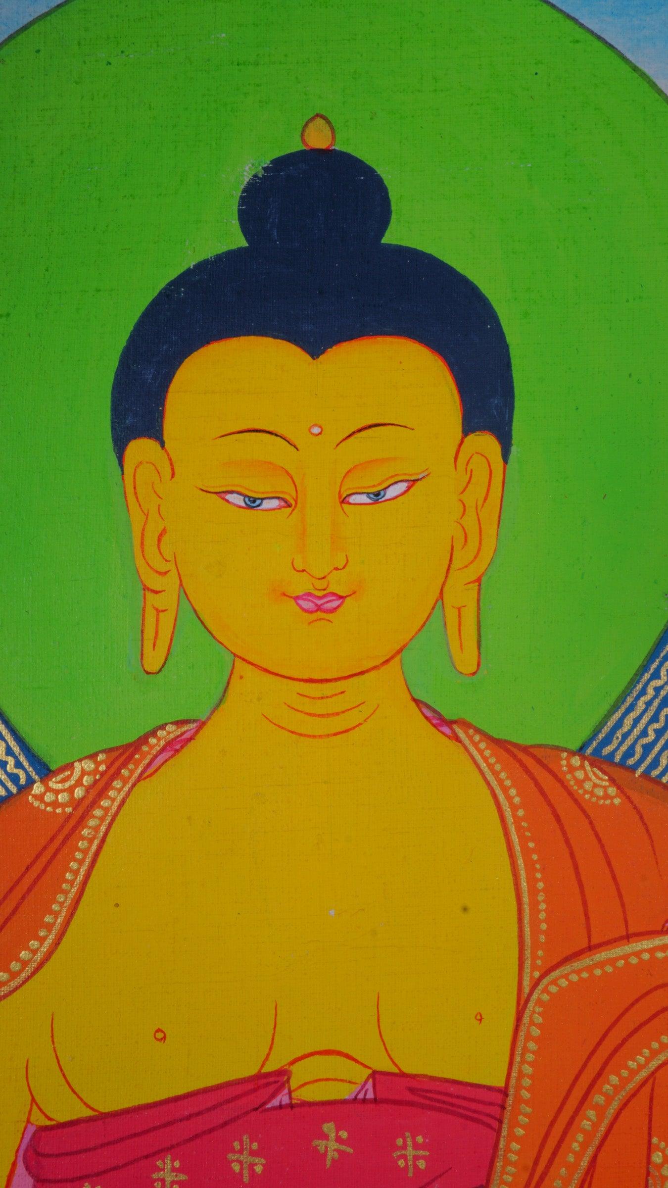 Buddha Shakyamuni Thanka Art
