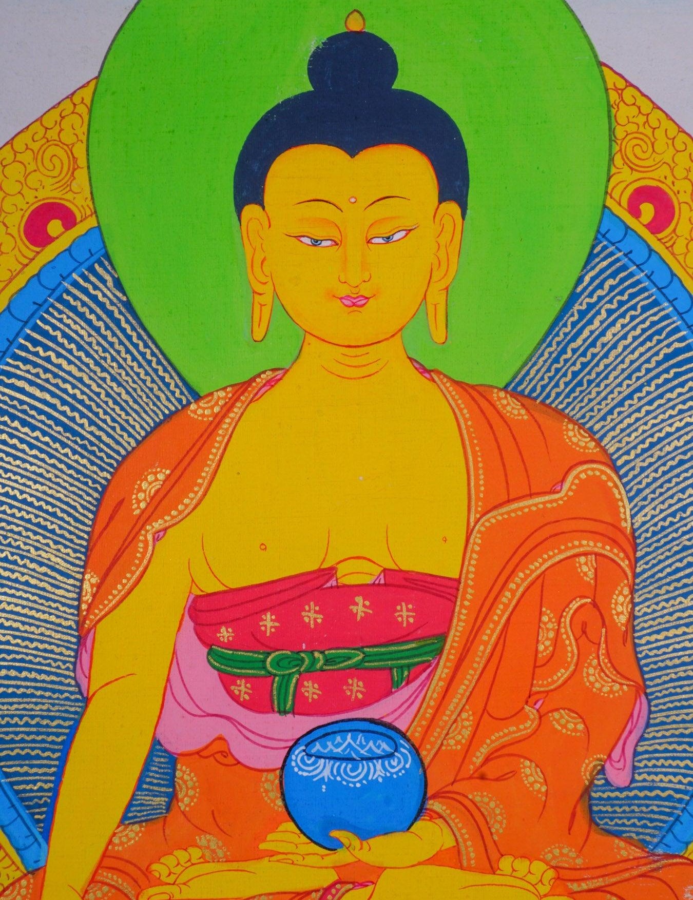 Buddha Shakyamuni Thanka Art