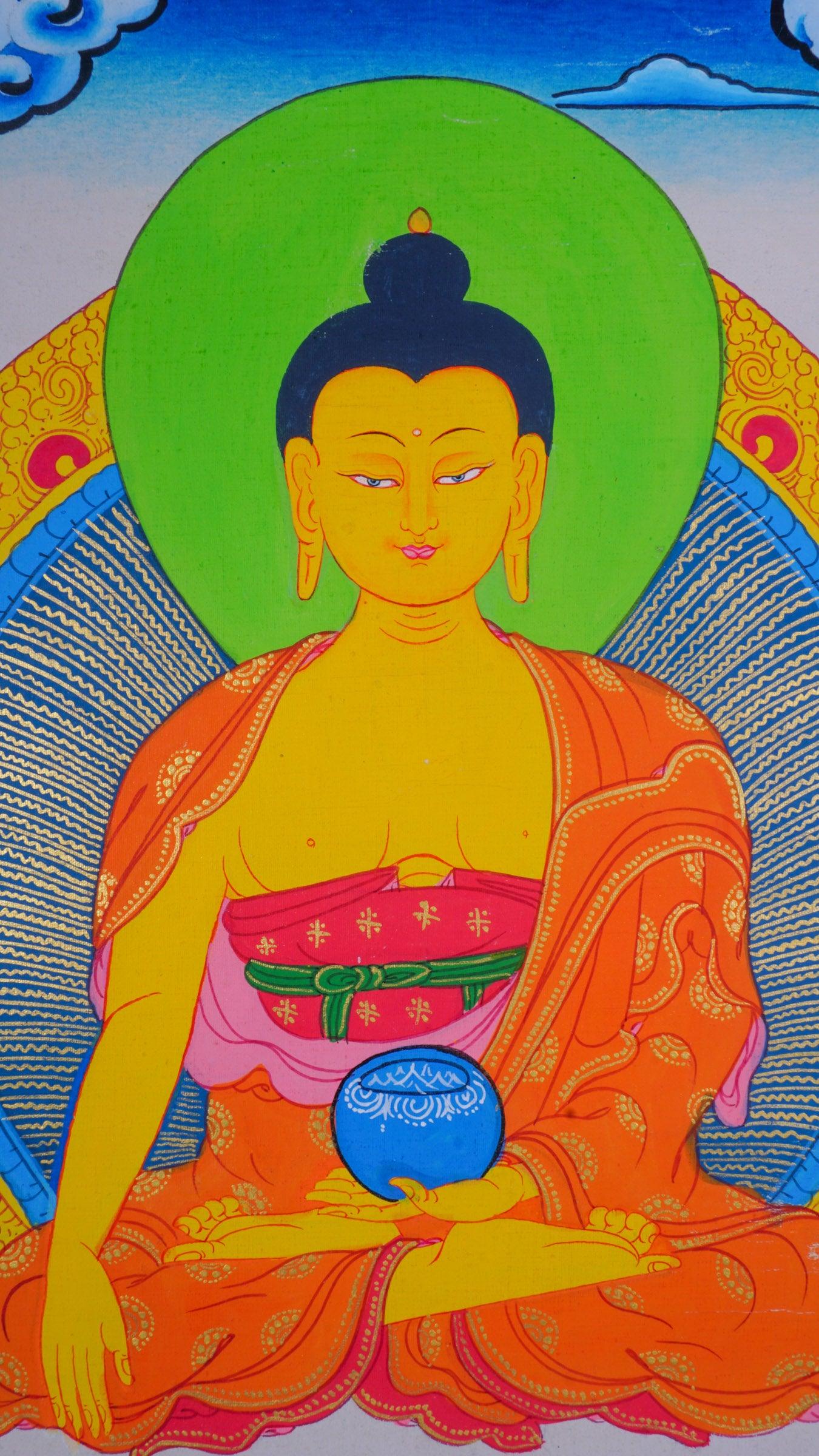 Buddha Shakyamuni Thanka Art