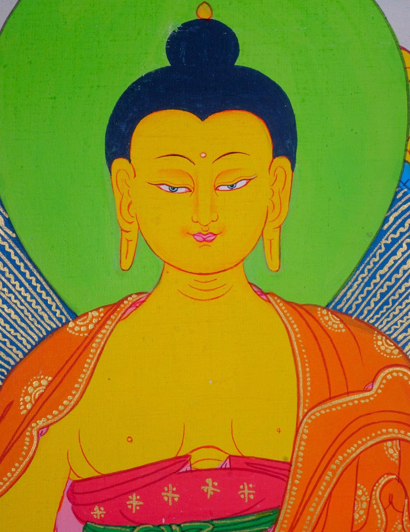 Buddha Shakyamuni Thanka Art