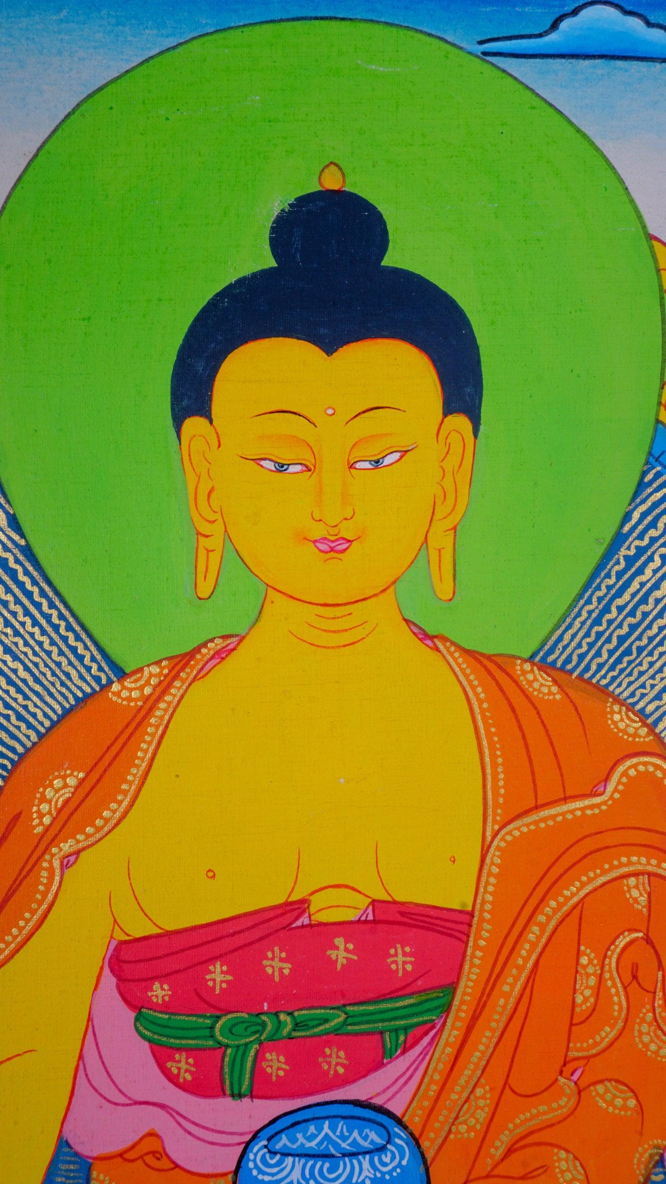 Buddha Shakyamuni Thanka Art