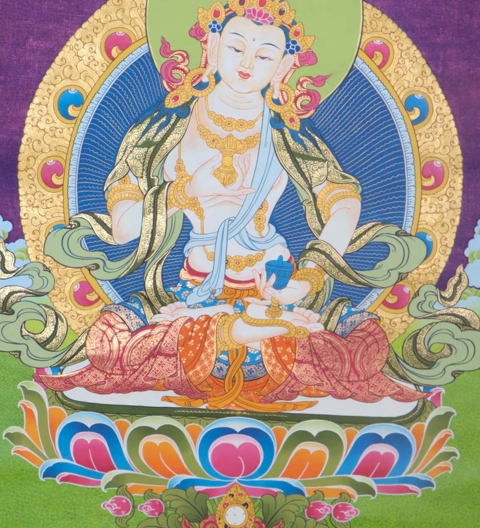 Vajrasattva Scroll Painting - Himalayas Shop