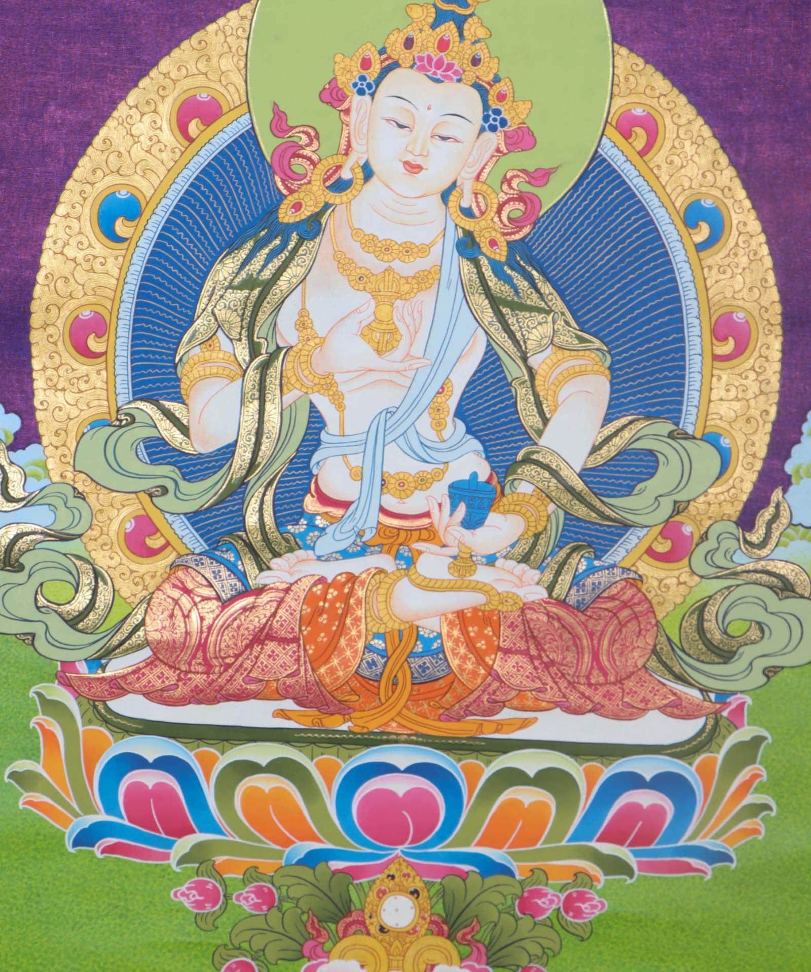Vajrasattva Scroll Painting - Himalayas Shop