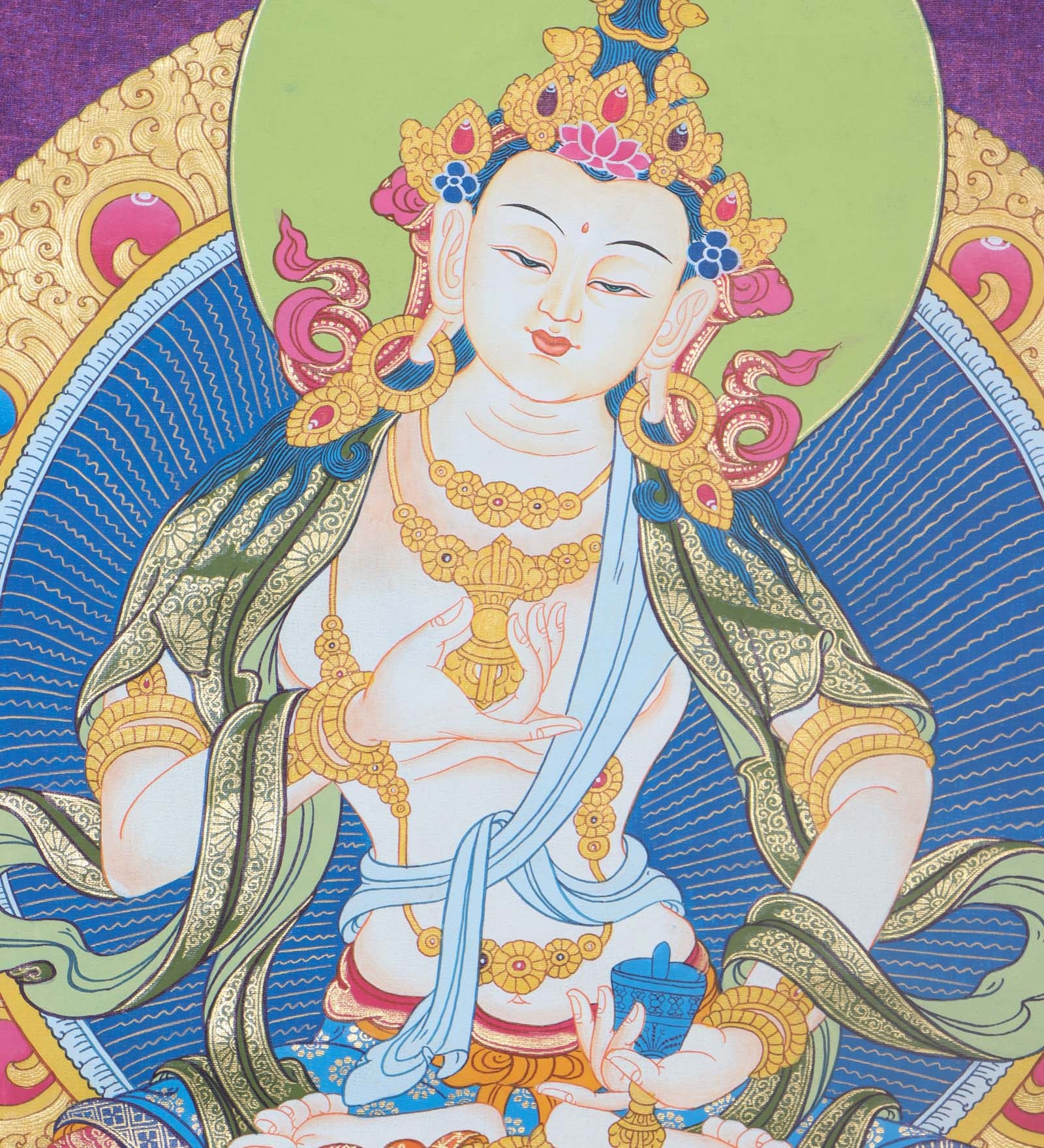 Vajrasattva Scroll Painting - Himalayas Shop