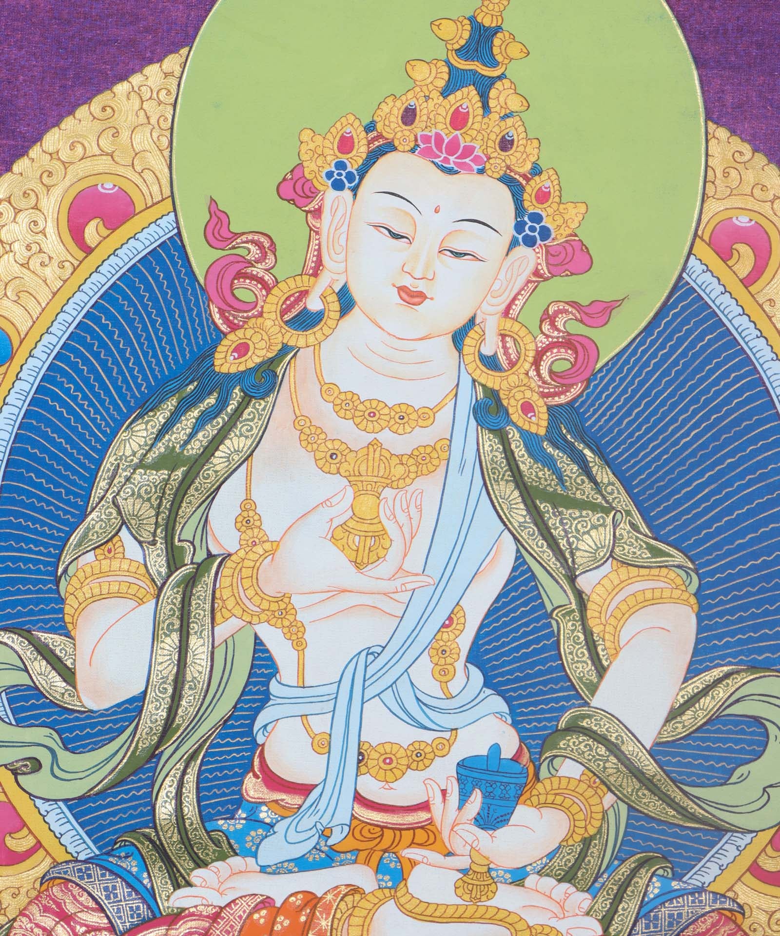 Vajrasattva Scroll Painting - Himalayas Shop