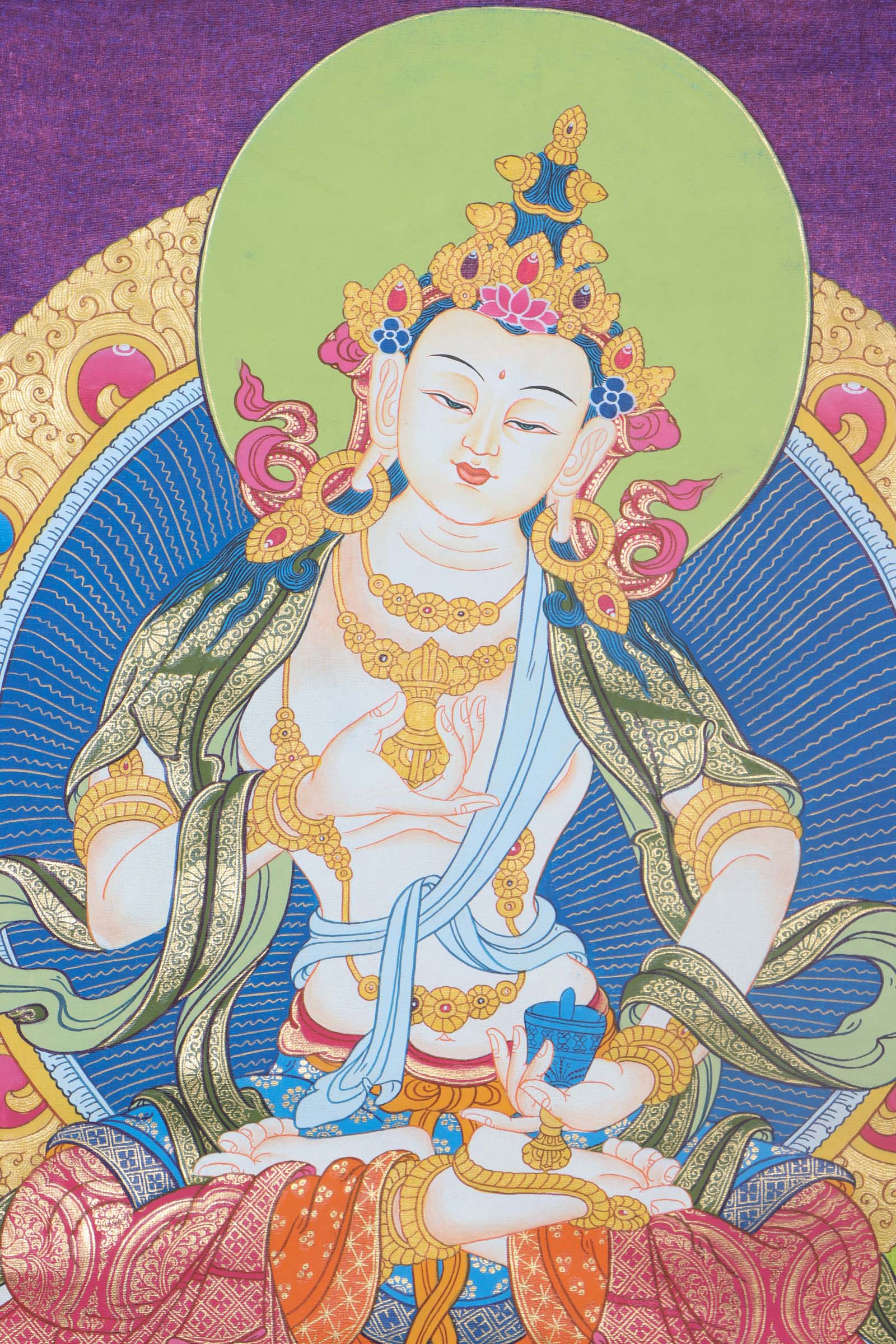 Vajrasattva Scroll Painting - Himalayas Shop